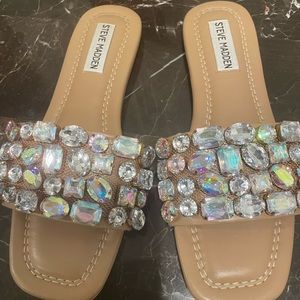 Steven Madden gem sandals